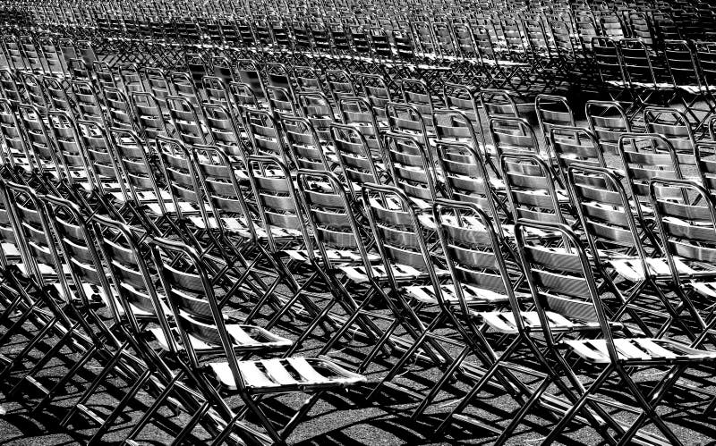 Presidenze metalliche fotografia stock libera da diritti Presidenze metalliche fotografia stock libera da diritti