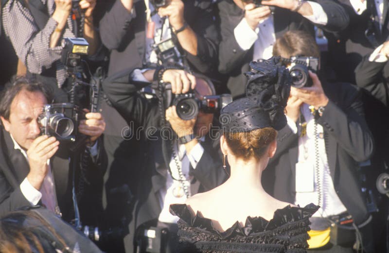 Press Photographing Celebrity at the 62nd Annual Academy Awards, Los Angeles, California royalty free stock photo Press Photographing Celebrity at the 62nd Annual Academy Awards, Los Angeles, California royalty free stock photo