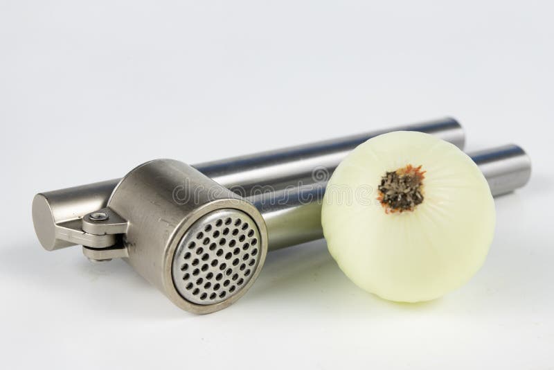 Press To Squeeze the Onion Juice on the Kitchen Table. Healthy C Stock  Photo - Image of ripe, cook: 127248720