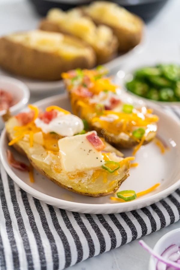 Pressure Cooker Baked Potatoes Stock Image Image of greasy, making