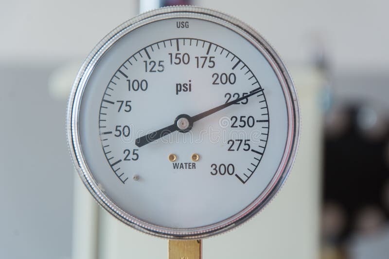 Pressure gage stock photo. Image of appliance, value 179644956