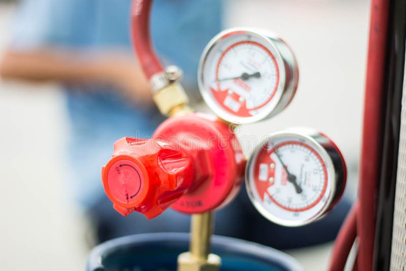 Lpg Gas Tank Pressure Meter Stock Photos Free & RoyaltyFree Stock