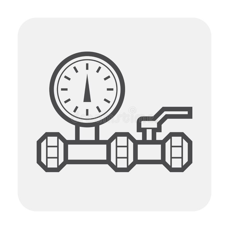 Pressure gauge icon stock vector. Illustration of energy 178675960