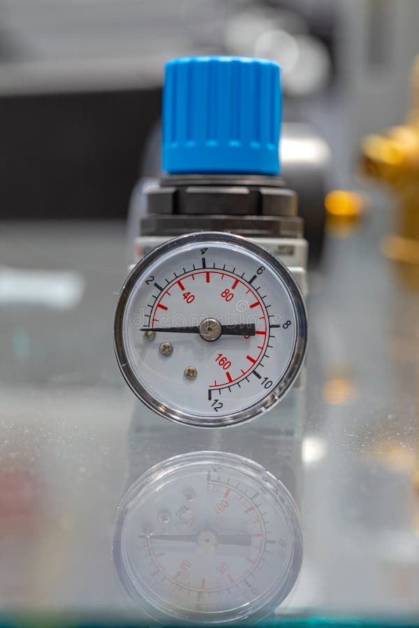Pressure Gauge Valve stock photo. Image of industry 221210834