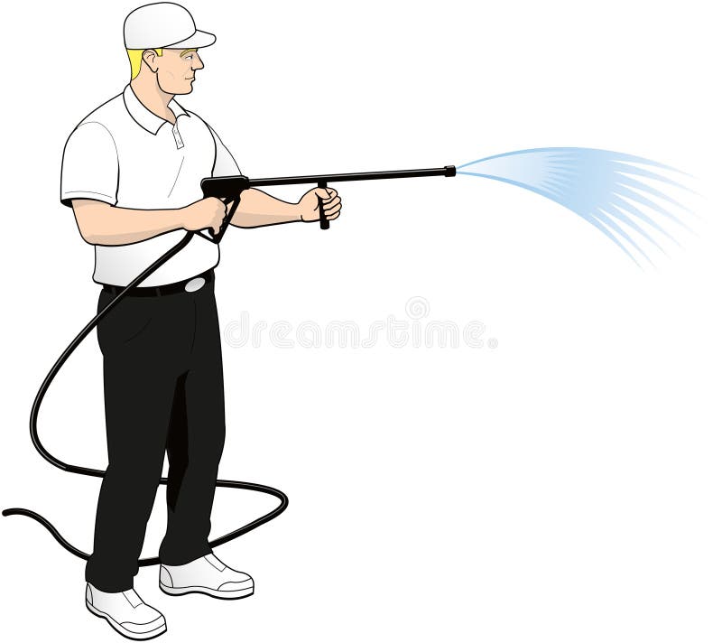 High Pressure Washer Gun Car Wash Stock Vector (Royalty Free) 2110243820