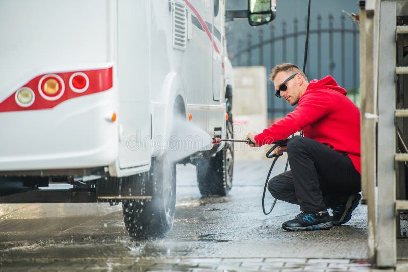 Pressure Washer RV Wash