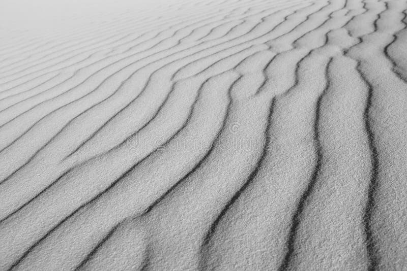 Areia Abstrata Preto e Branco imagem de stock royalty free