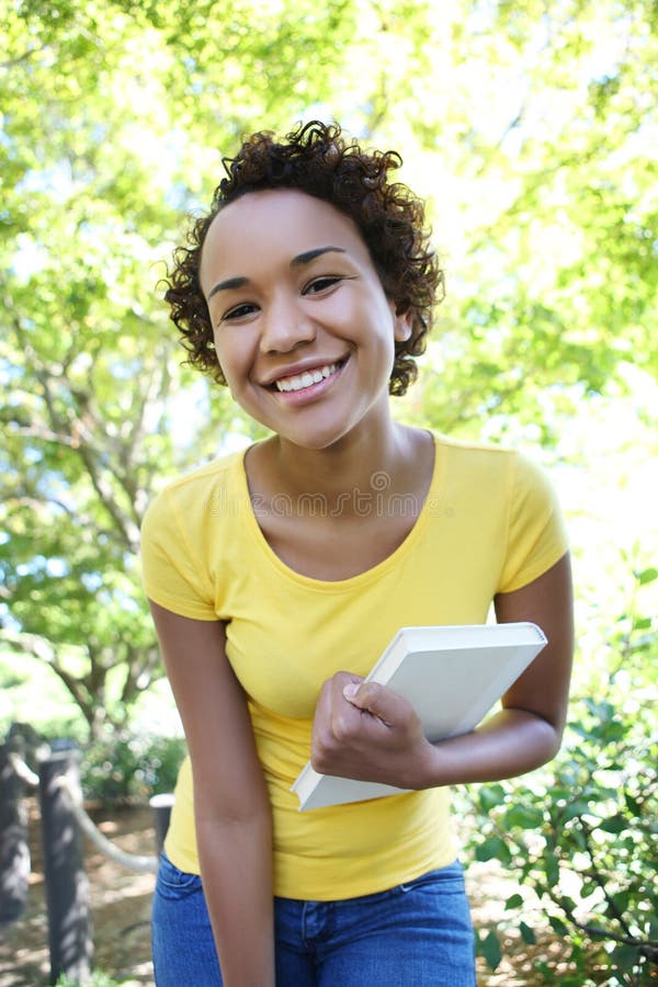 Pretty African American Woman stock photography Pretty African American Woman stock photography