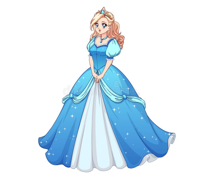fantasy anime princess dress