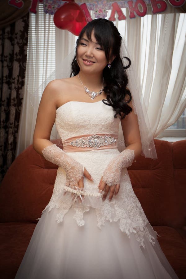 Pretty asian bride