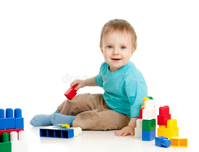 Pretty Baby with Color Educational Toy Stock Image Image of