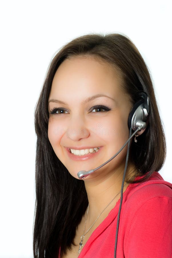 Pretty girl the office stock photo. Image of business 19036084