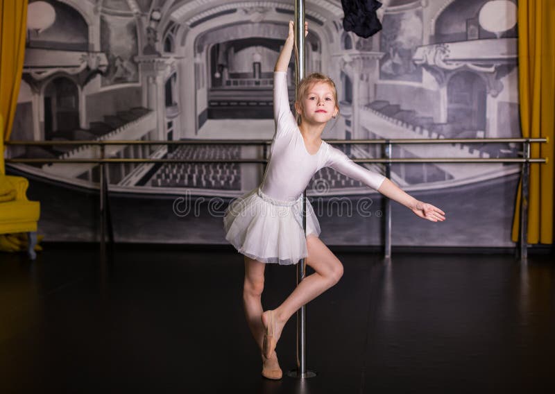 Little Girl Pole Dance Stock Photos Free & RoyaltyFree Stock Photos