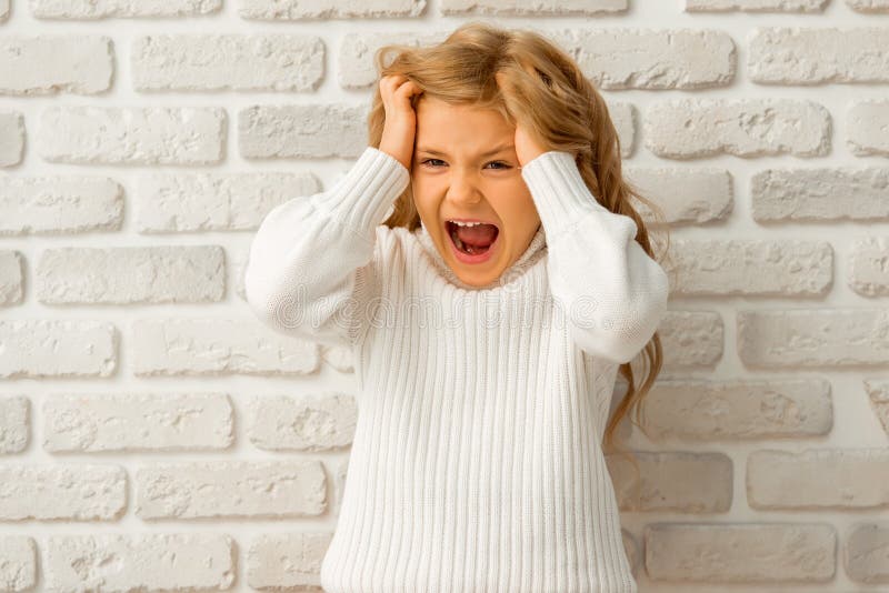 Pretty little girl royalty free stock photo Pretty little girl royalty free stock photo
