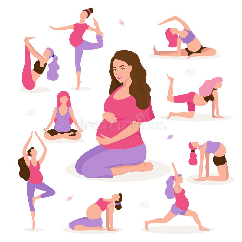 Pregnancy Stretches Stock Illustrations – 30 Pregnancy Stretches Stock  Illustrations, Vectors & Clipart - Dreamstime