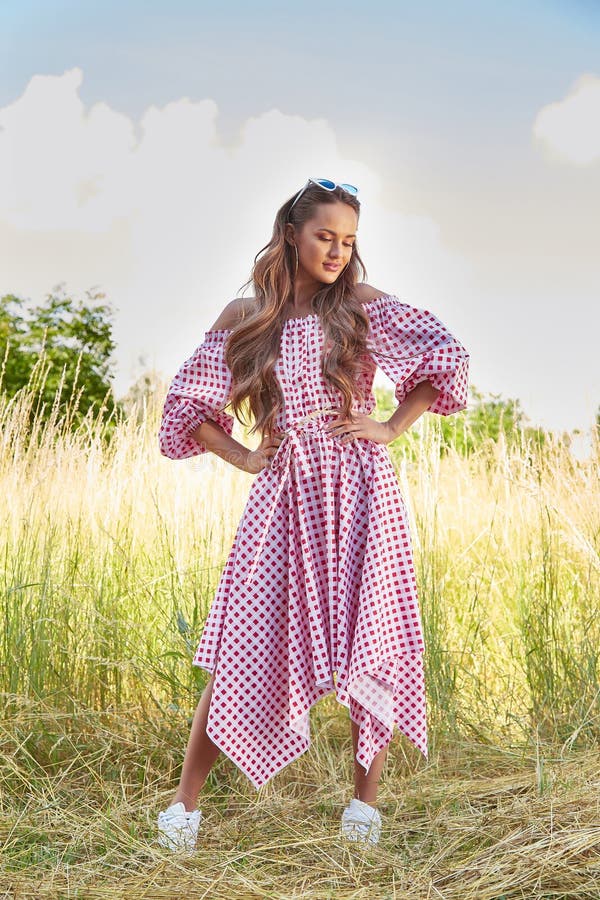 Shine Gingham in Grass Shine Gingham in Grass