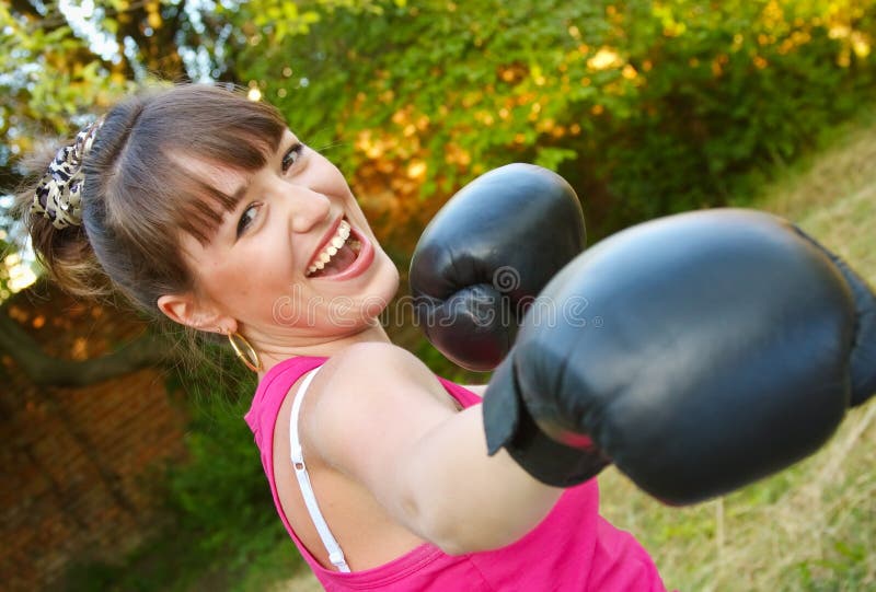 Pretty sports girl