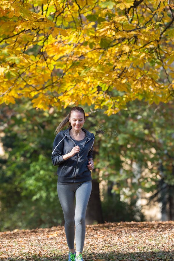 Girl jogging stock photo. Image of athletic, health, safety - 27246744