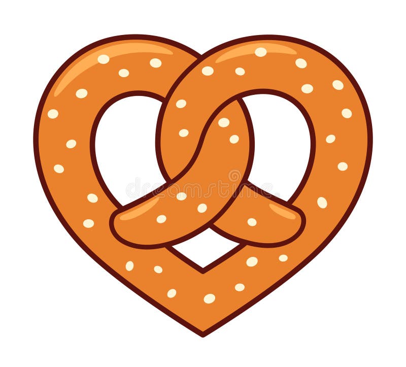 Pretzel libre illustration