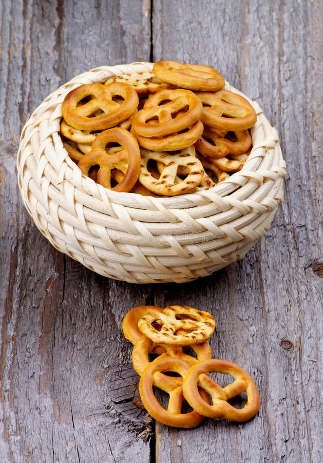 Pretzels royalty-vrije stock afbeeldingen Pretzels royalty-vrije stock afbeeldingen