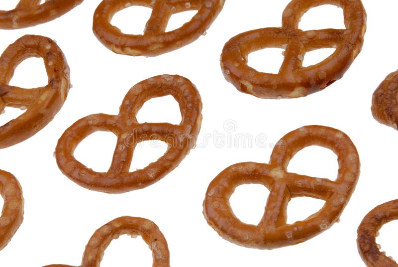 Pretzels stock image. Image of salty, group, backgrounds 63231