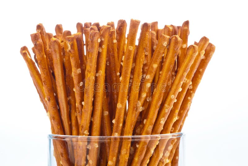 Pretzels as a snack stock photo. Image of salty, fattening 22035072