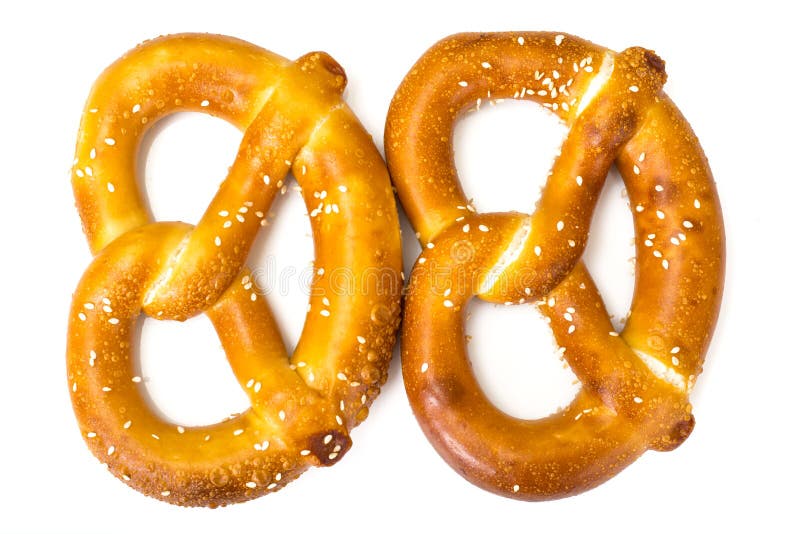 Pretzels Traditional German Beer Snack Stock Photo Image of munich
