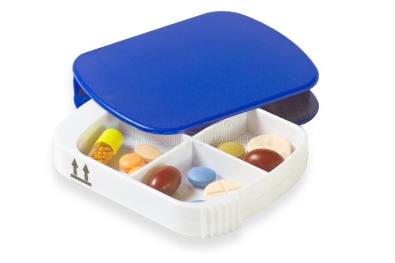 Preventivpillerask arkivbild Preventivpillerask arkivbild