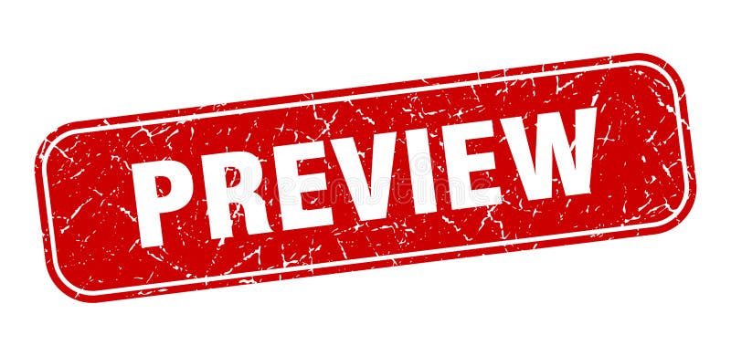 Preview red stamp stock illustration. Illustration of background - 95567456