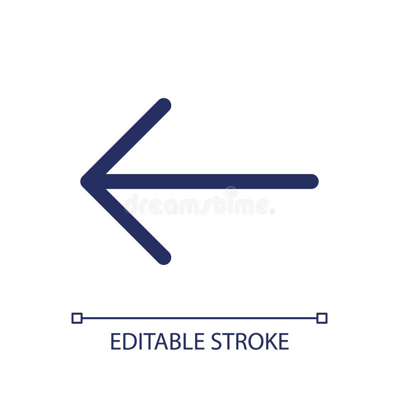 Previous file RGB color ui icon stock illustration