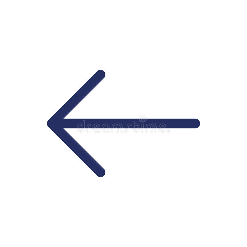 Previous file white black glyph ui icon stock illustration