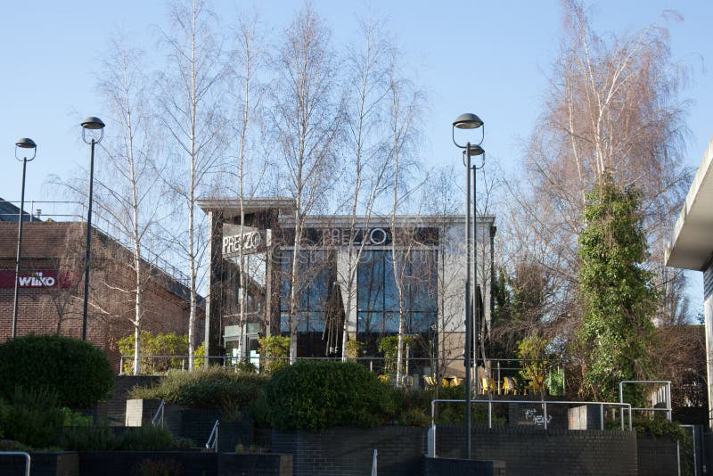 The Prezzo Restaurant in Didcot, Oxfordshire in the UK Editorial