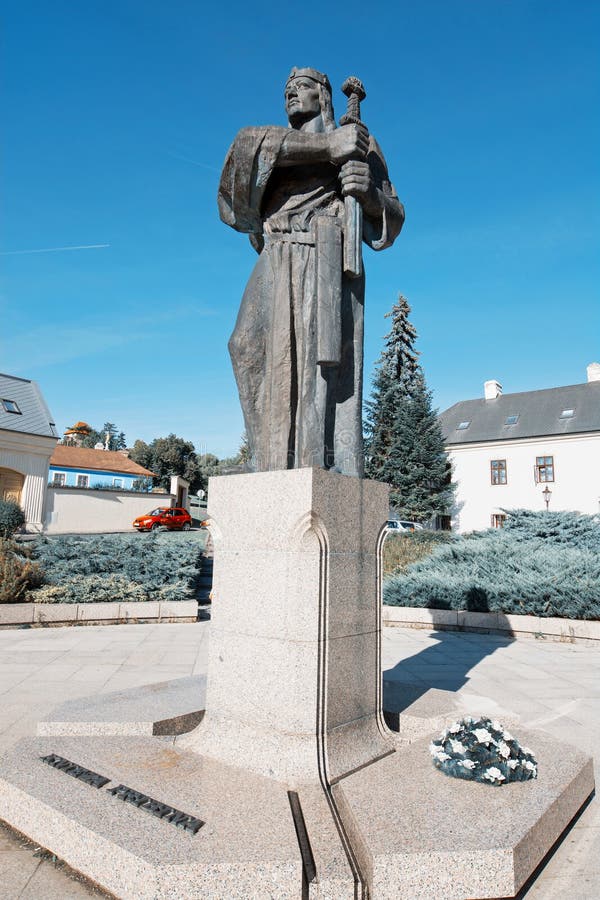 Pribina statue in Nitra