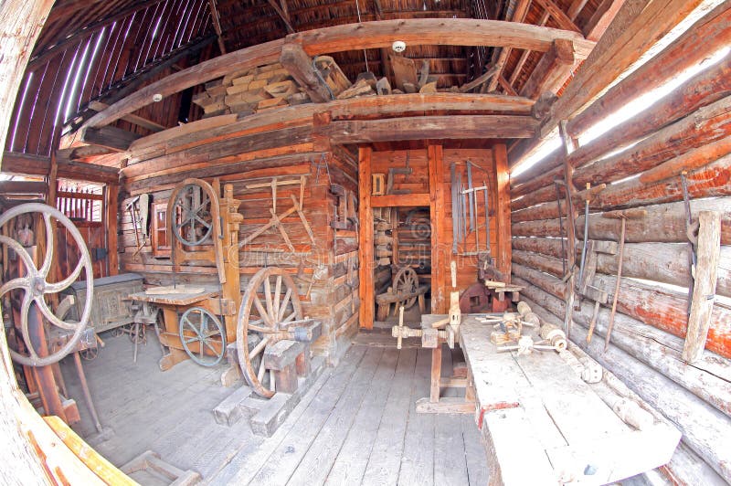Pribylina - interior of rural house stock photo Pribylina - interior of rural house stock photo