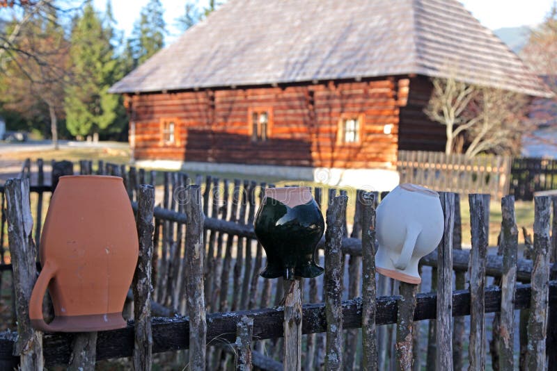 Pribylina - musée d'air ouvert à la région Liptov, Slovaquie photos stock Pribylina - musée d'air ouvert à la région Liptov, Slovaquie photos stock