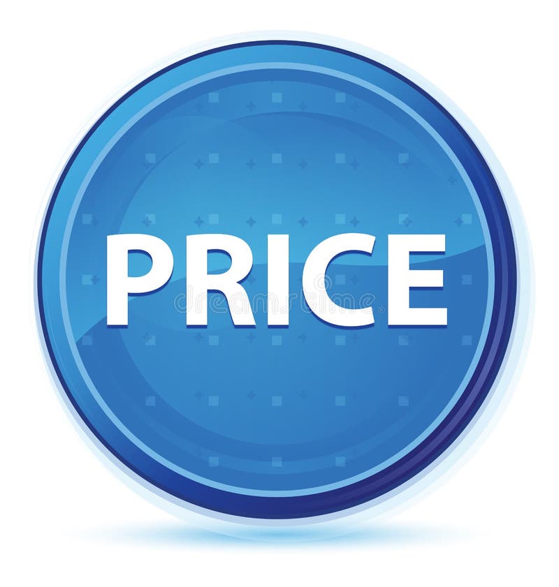 Price Prime White Round Button Stock Illustration - Illustration of ...