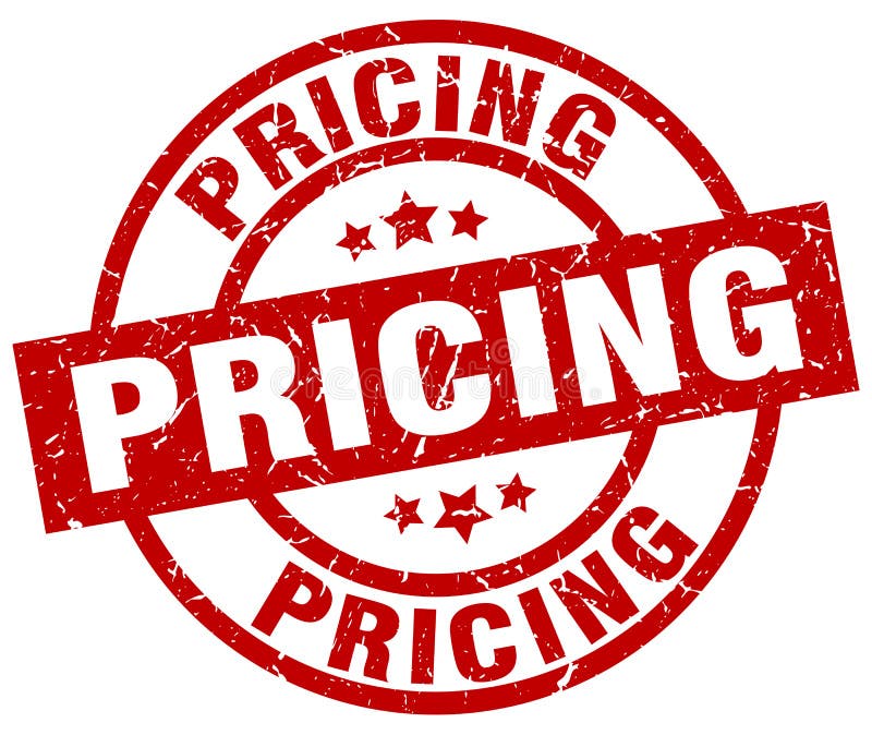 Pricing round grunge stamp stock vector. Illustration of insignia 94845294