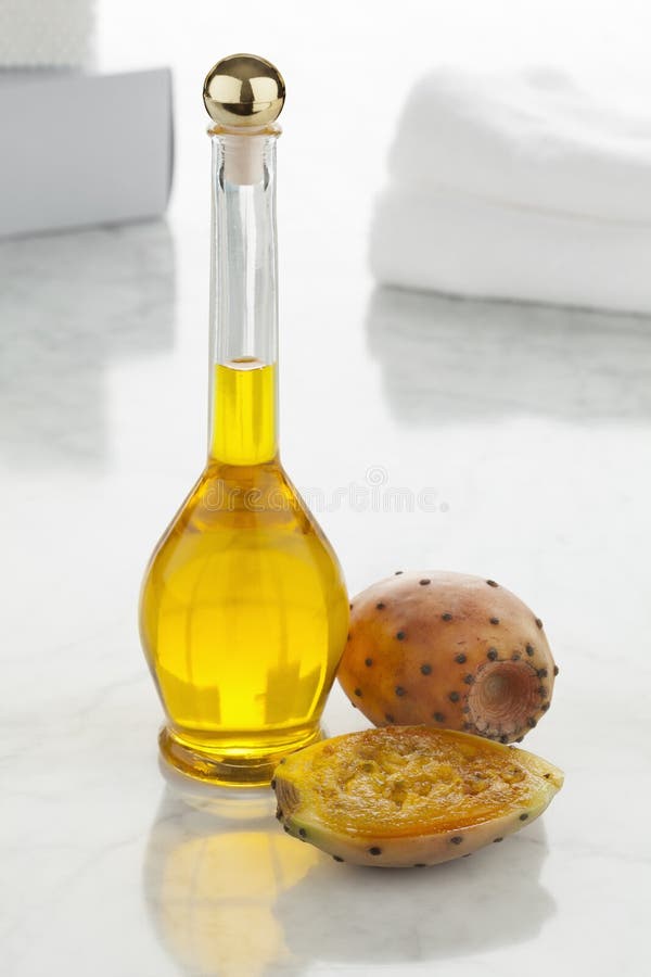 Prickly Pear Seed Oil stock image
