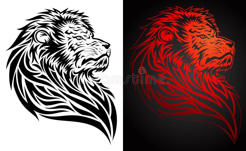 Pride Lion Tattoo stock vector. Illustration of silhouette - 13803821 Pride Lion Tattoo stock vector. Illustration of silhouette - 13803821