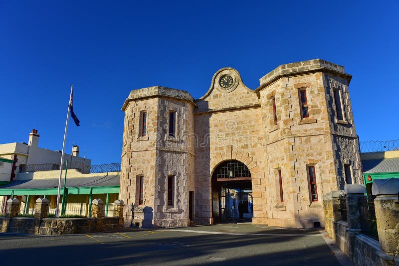 Prigione di Fremantle, una costruzione del patrimonio mondiale in Fremantle immagini stock libere da diritti Prigione di Fremantle, una costruzione del patrimonio mondiale in Fremantle immagini stock libere da diritti
