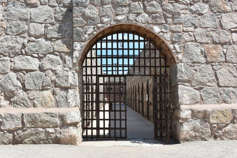 Yuma territorial prison, State Historic Park in Arizona. Yuma territorial prison, State Historic Park in Arizona