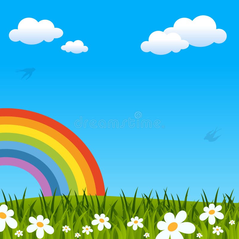 Primavera O Fondo De Pascua Con El Arco Iris Ilustración del Vector - Ilustración de hierba, festividad: 87257031 Primavera O Fondo De Pascua Con El Arco Iris Ilustración del Vector - Ilustración de hierba, festividad: 87257031