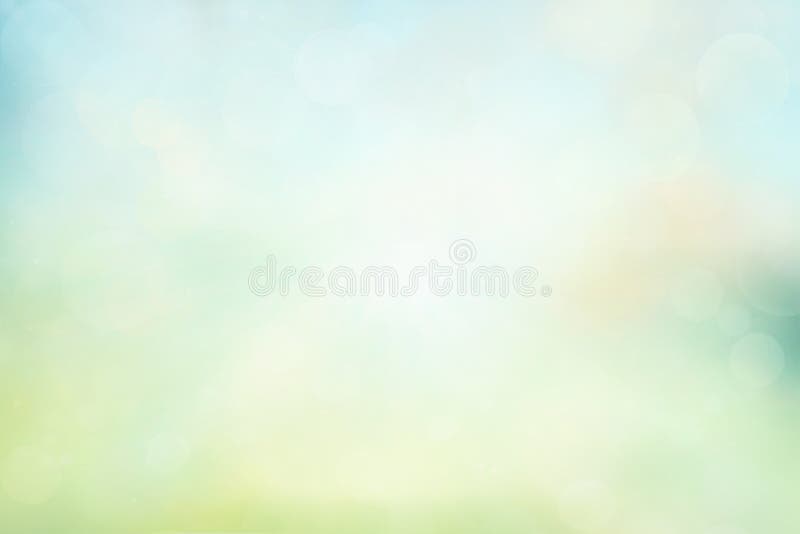 Primavera o fondo di estate Fondo astratto vago verde e giallo con le luci magiche illustrazione vettoriale Primavera o fondo di estate Fondo astratto vago verde e giallo con le luci magiche illustrazione vettoriale