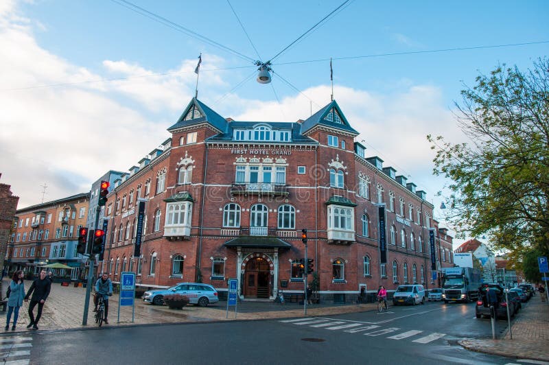 Primeiro hotel Odense grande imagem de stock Primeiro hotel Odense grande imagem de stock