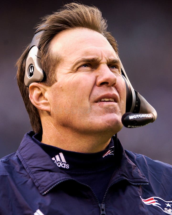 New England Patriots head coach Bill Belichick. (Image taken from slide). New England Patriots head coach Bill Belichick. (Image taken from slide)