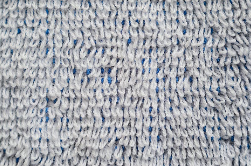 Primer blanco de la textura de la toalla fotografía de archivo Primer blanco de la textura de la toalla fotografía de archivo