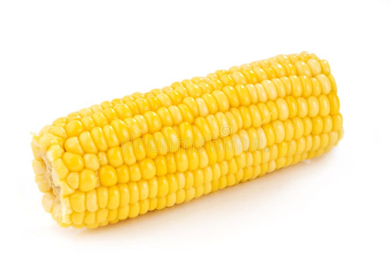 Primer de la mazorca de maíz