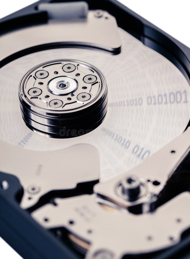 Primer de la memoria del disco duro imagen de archivo libre de regalías