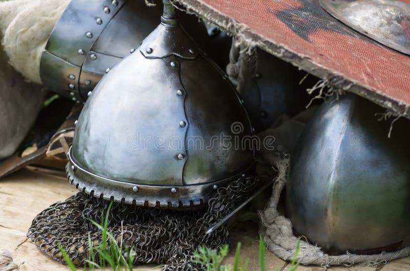 Primer medieval de la armadura fotografía de archivo libre de regalías