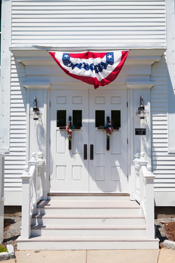 Primo Baptist Church in Hyannis, Massachusetts, U.S.A. immagine stock libera da diritti Primo Baptist Church in Hyannis, Massachusetts, U.S.A. immagine stock libera da diritti